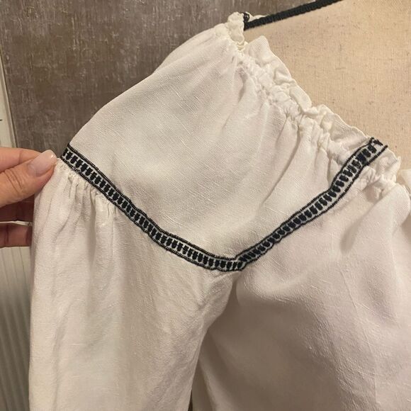 Maje embroidered boho blouse, S - Picture 6 of 11